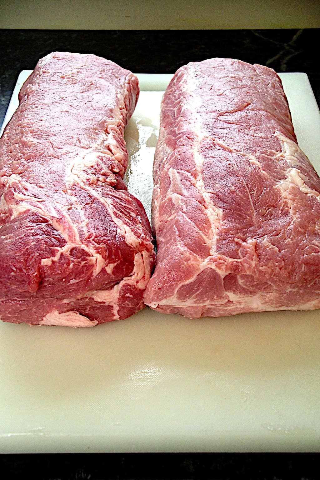 pork sirloin end vs. the loin end